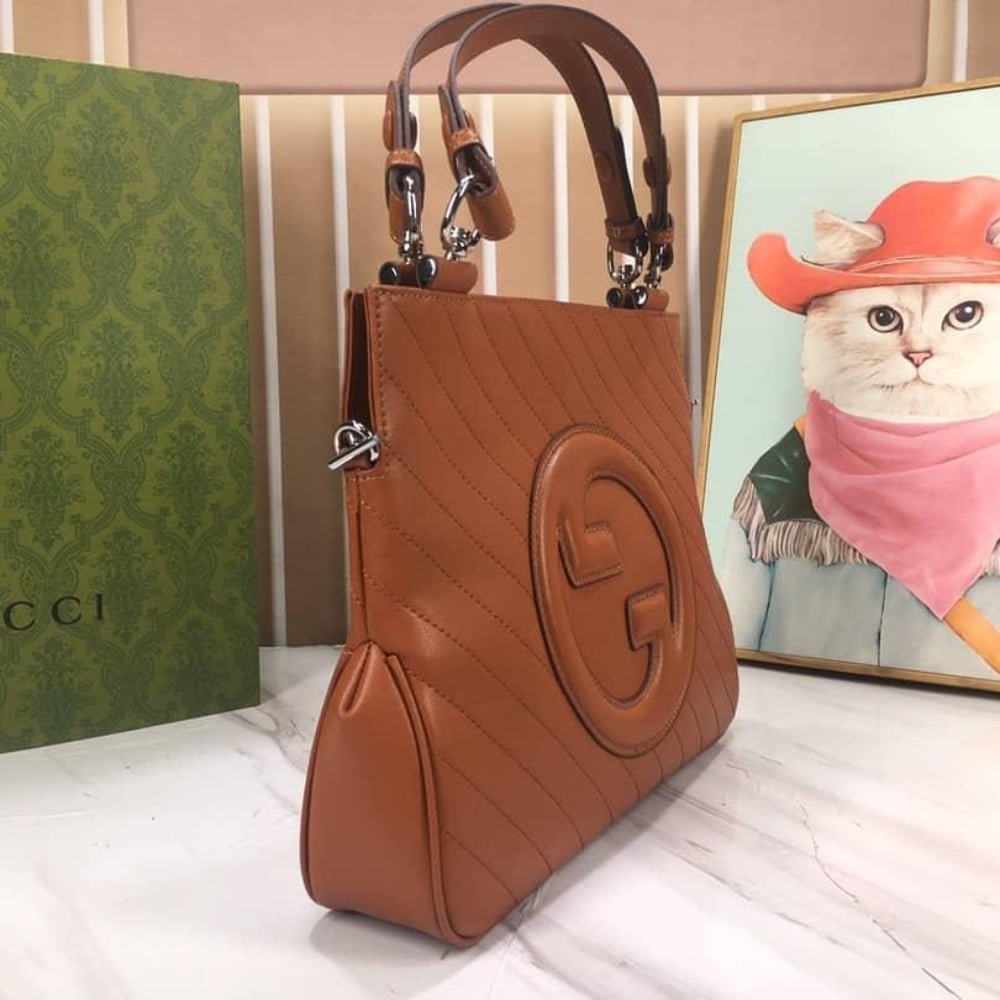 Gvc*1 Blondie Small Tote Bag Brown 30Cm