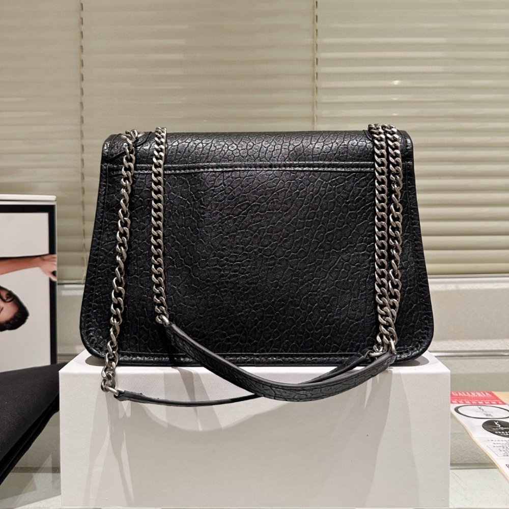 Sa1nt Lau*nt Niki Vintage Medium In Grained Black 28Cm 633178Aacia1000