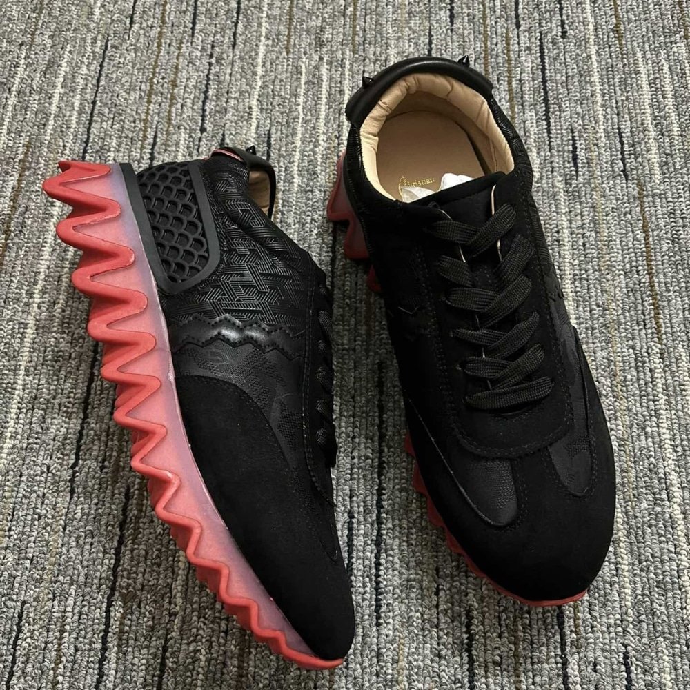 Chr1st1an Louboutin Loubishark Flat Black