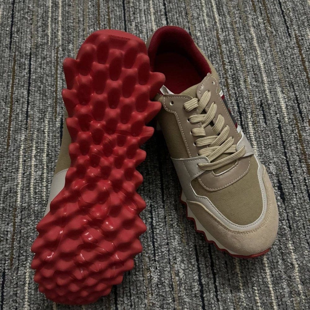 Chr1st1an Louboutin Nastroshark Sneaker Brown 3240068F720