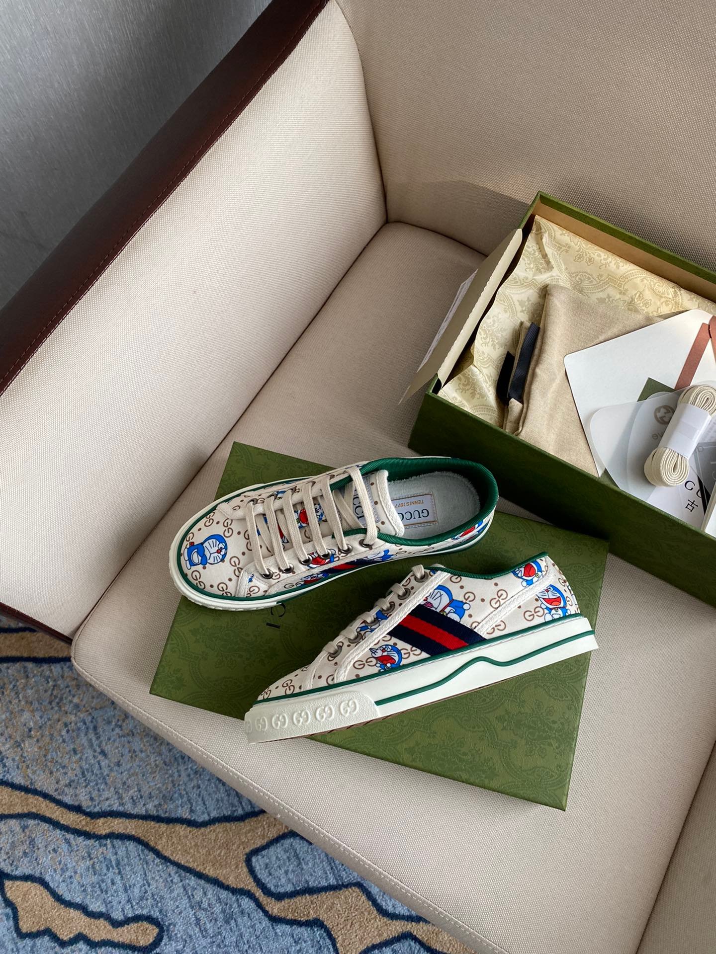 Gvc*1 Tennis 1977 Doraemon Sneaker White