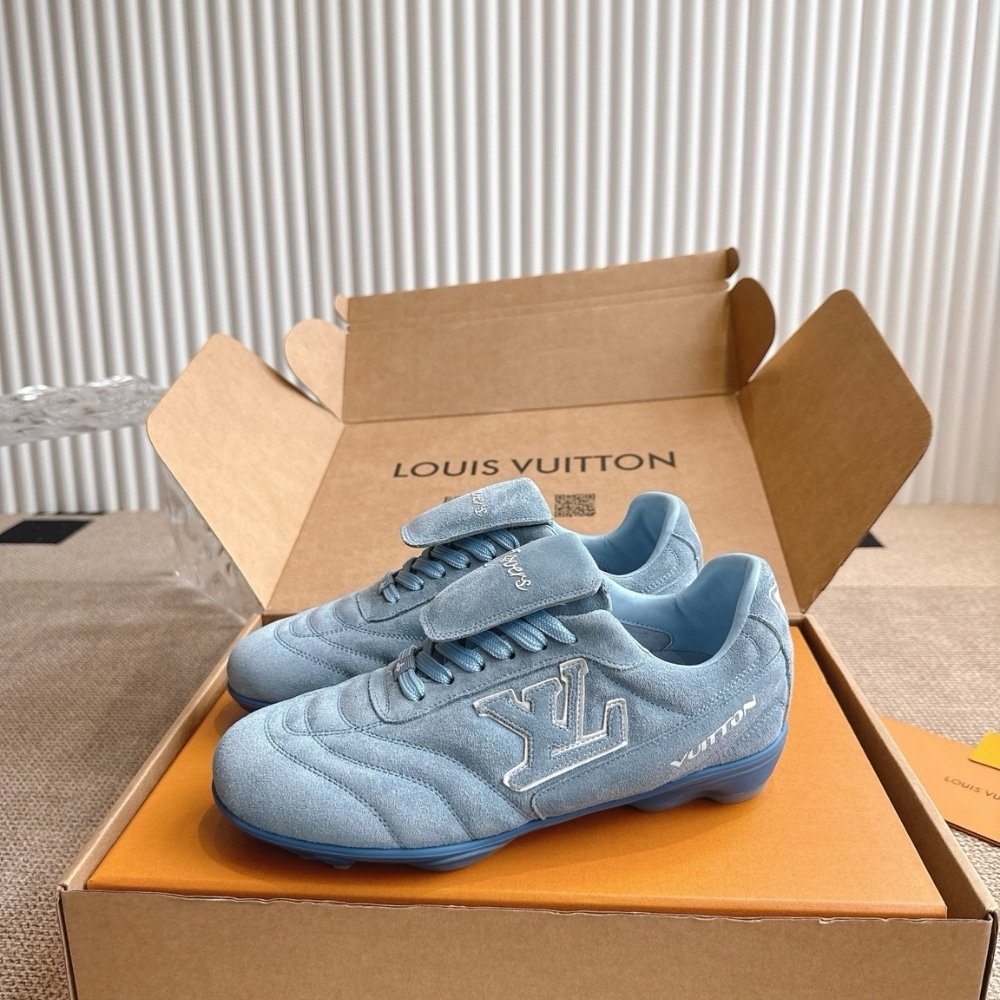 L0vis Vvtt0n Lv Footprint Soccer Blue 1Ahtyw