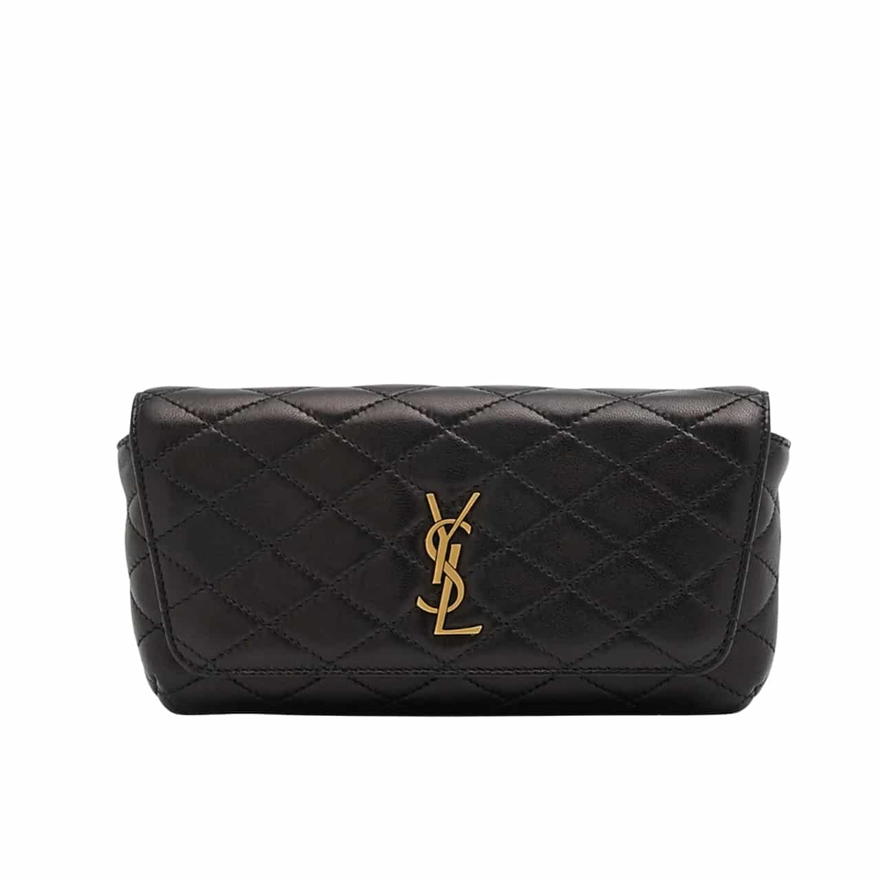 Sa1nt Lau*nt Gaby Phone Case Bag Black 19Cm
