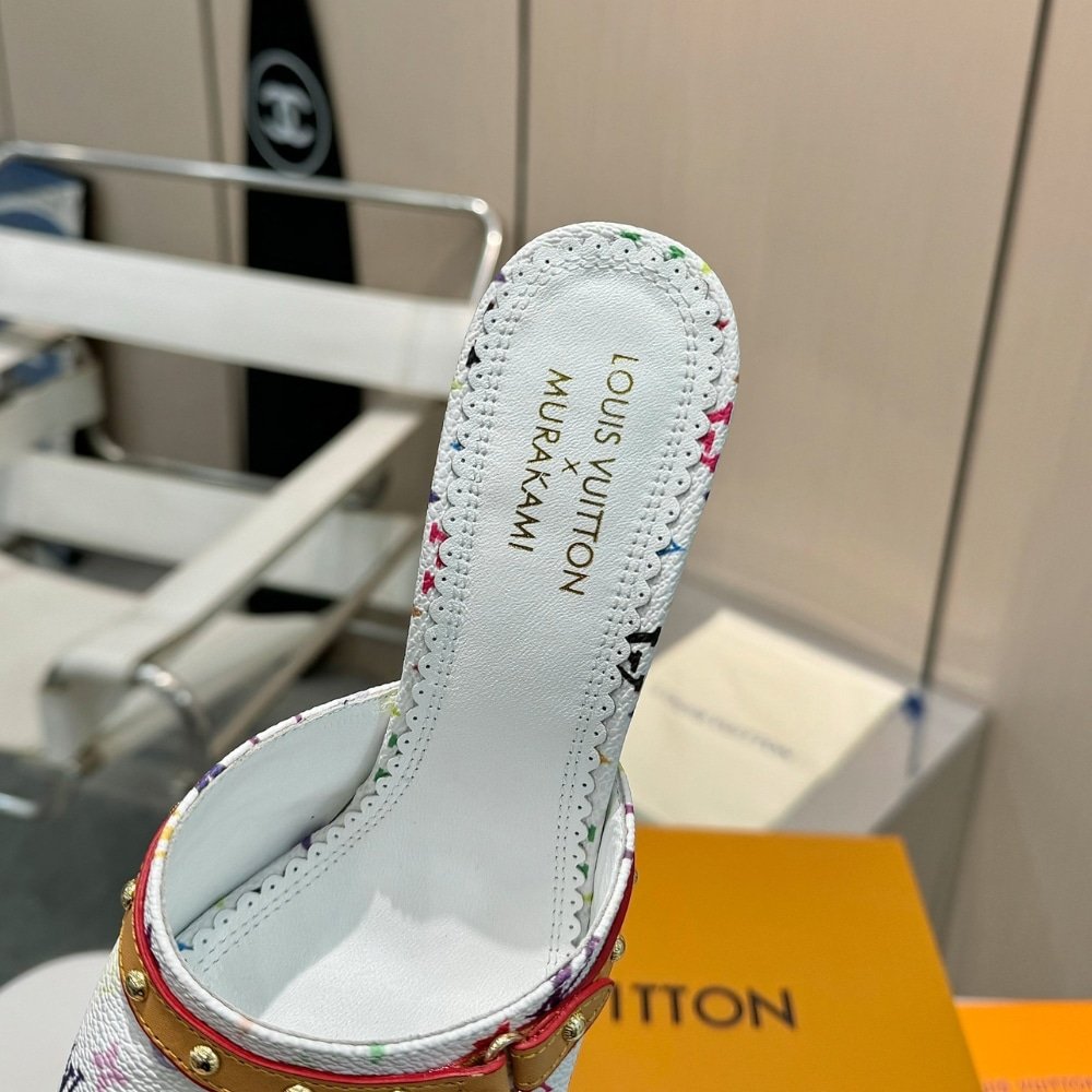 L0vis Vvtt0n X Takashi Murakami 6Am Mule White 1Agwua