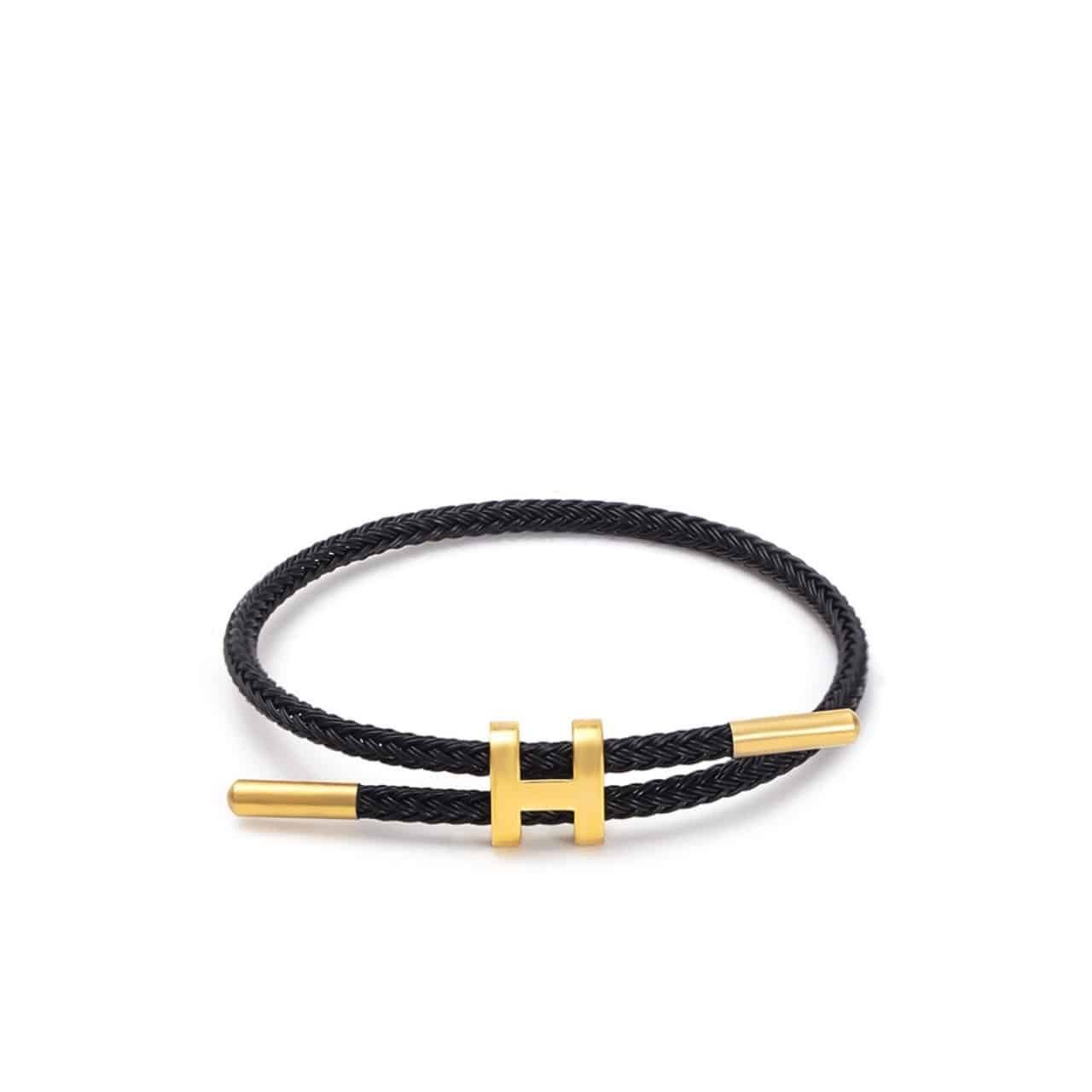 H**me5 Rope Chain Bracelet Black