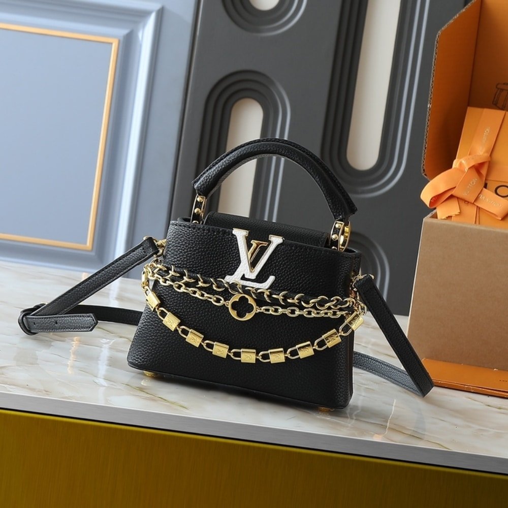 L0vis Vvtt0n Capucines BB Black 21Cm M12345