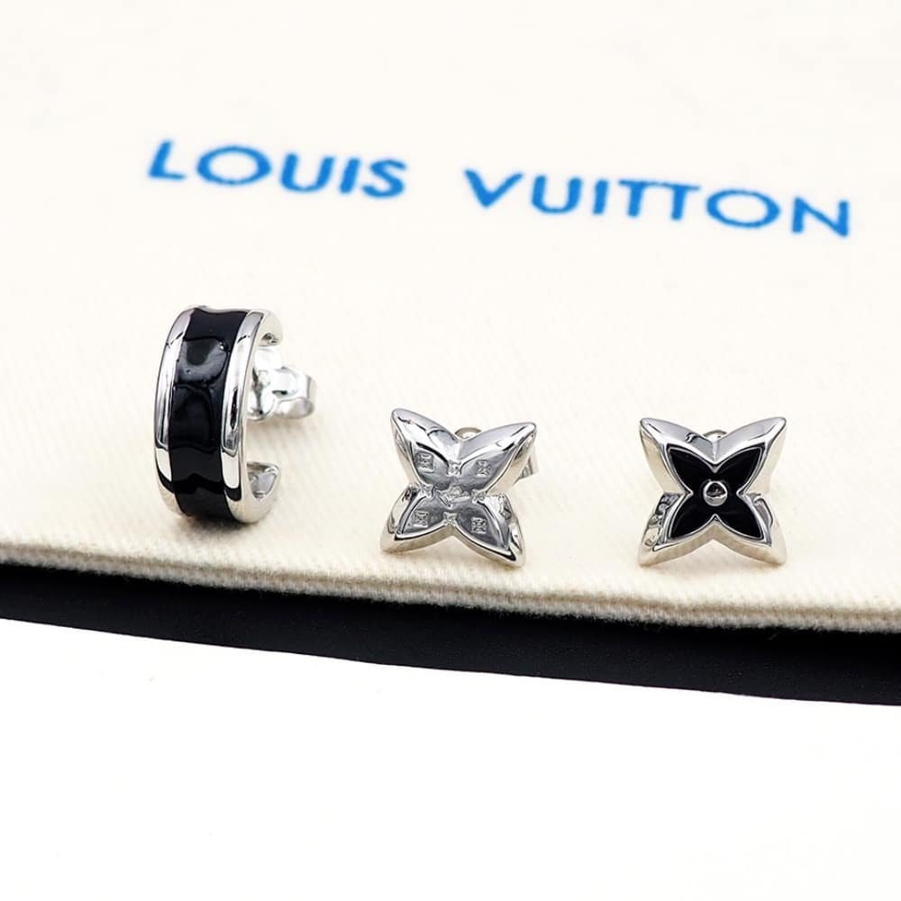 L0vis Vvtt0n Lv Spike Earrings Silver M01718