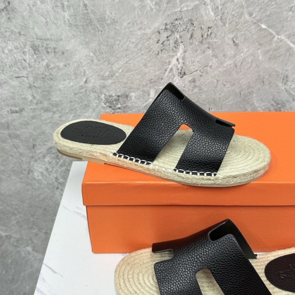 H**me5 Antigua Espadrille Noir H231000Zh02440
