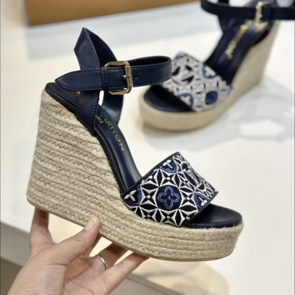 L0vis Vvtt0n Helios Wedge Espadrille Marine 1Ahlkq