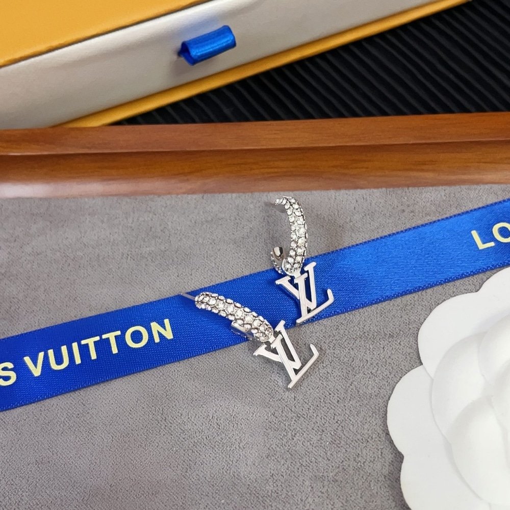 L0vis Vvtt0n Lv Iconic Earrings Silver M02276