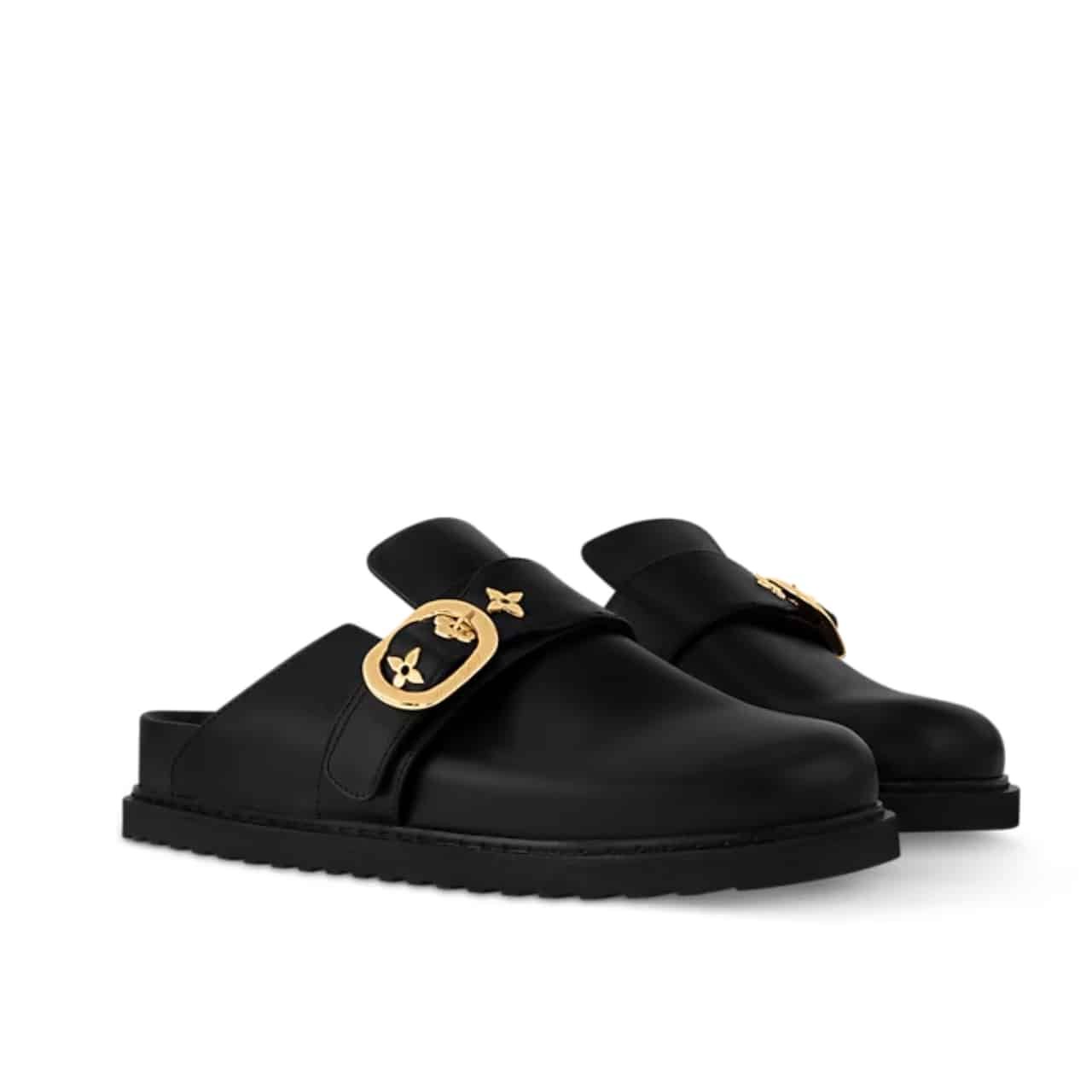 L0vis Vvtt0n Cosy Flat Comfort Clog Black 1Agvpt