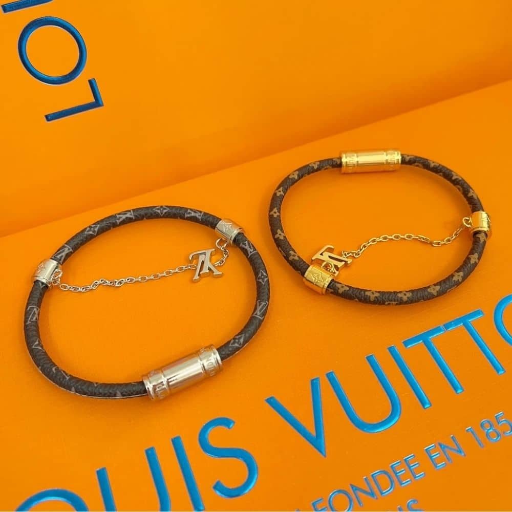 L0vis Vvtt0n Chain It Bracelet Silver M8573E