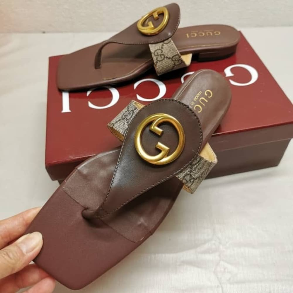 Gvc*1 Women’S Blondie Thong Sandals Brown 752659 9I650 9769