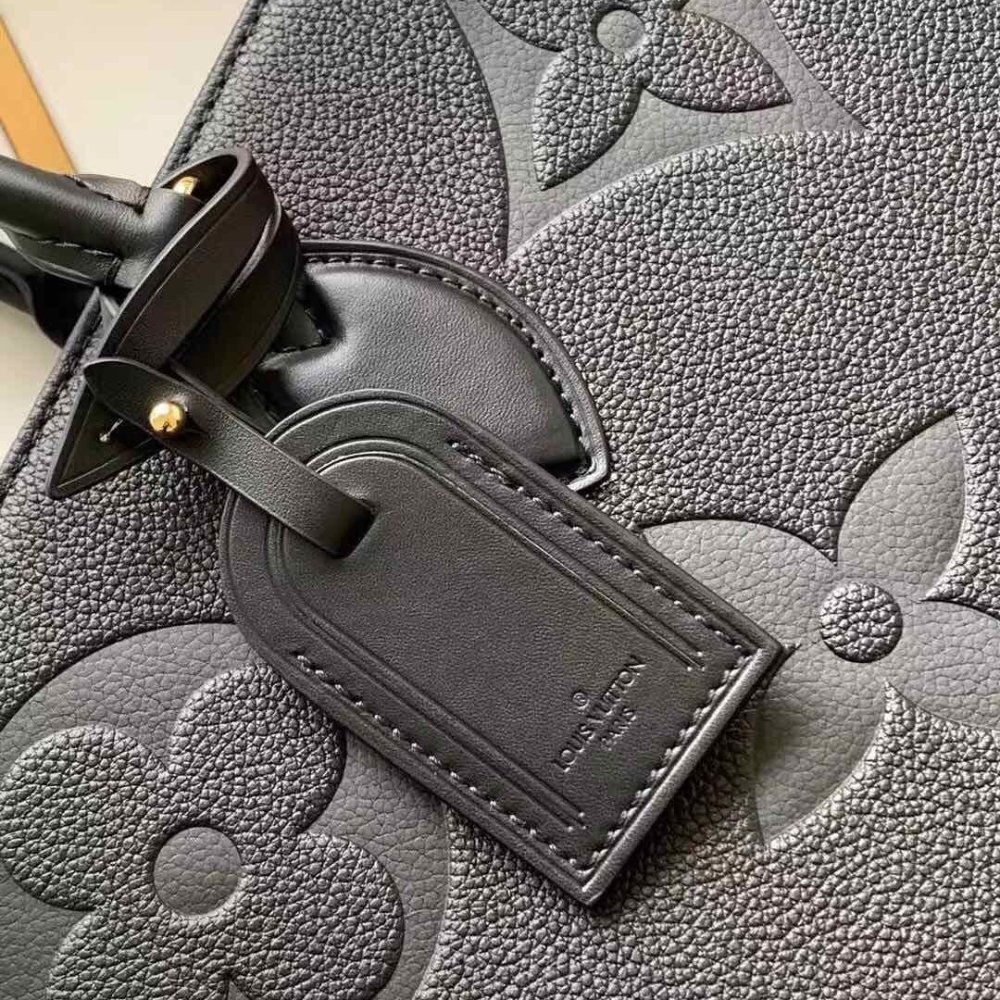 L0vis Vvtt0n Onthego GM Bag Monogram Empreinte Leather Black 41Cm M44925