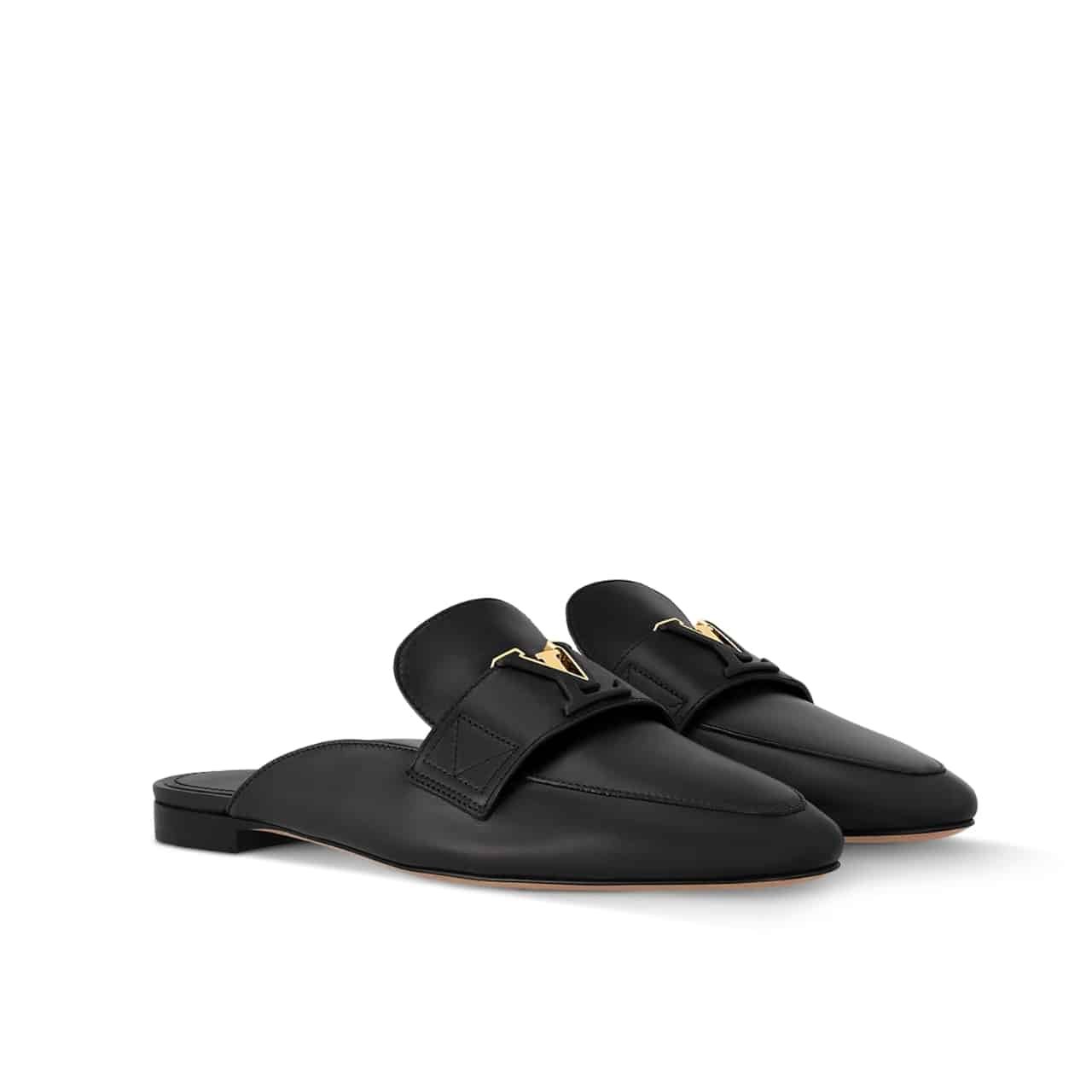 L0vis Vvtt0n Mare Open Back Loafer Noir 1Ach5W