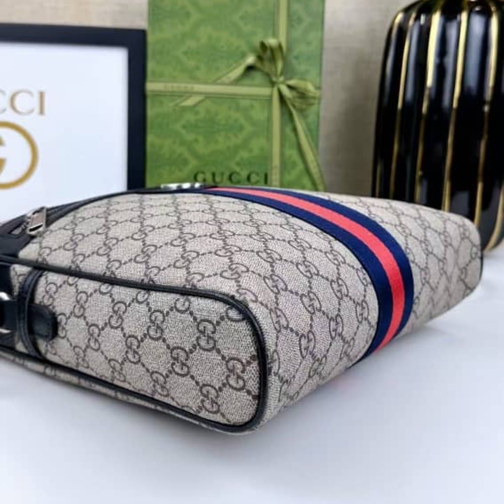 Gvc*1 Ophidia Small Messenger Bag Beige Gg Svp*me 23Cm ‎547926 96Iwn 4076