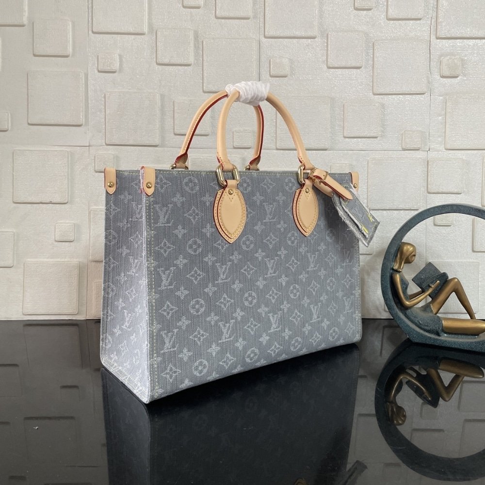[S*per Vip 1:1] L0vis Vvtt0n Onthego MM Washed Gray 35Cm M13189
