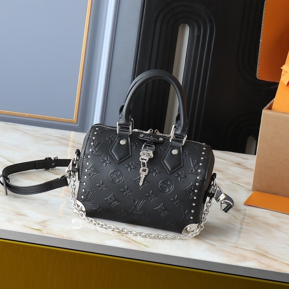 L0vis Vvtt0n Speedy 20 Trunk Bag Black 20Cm M14575