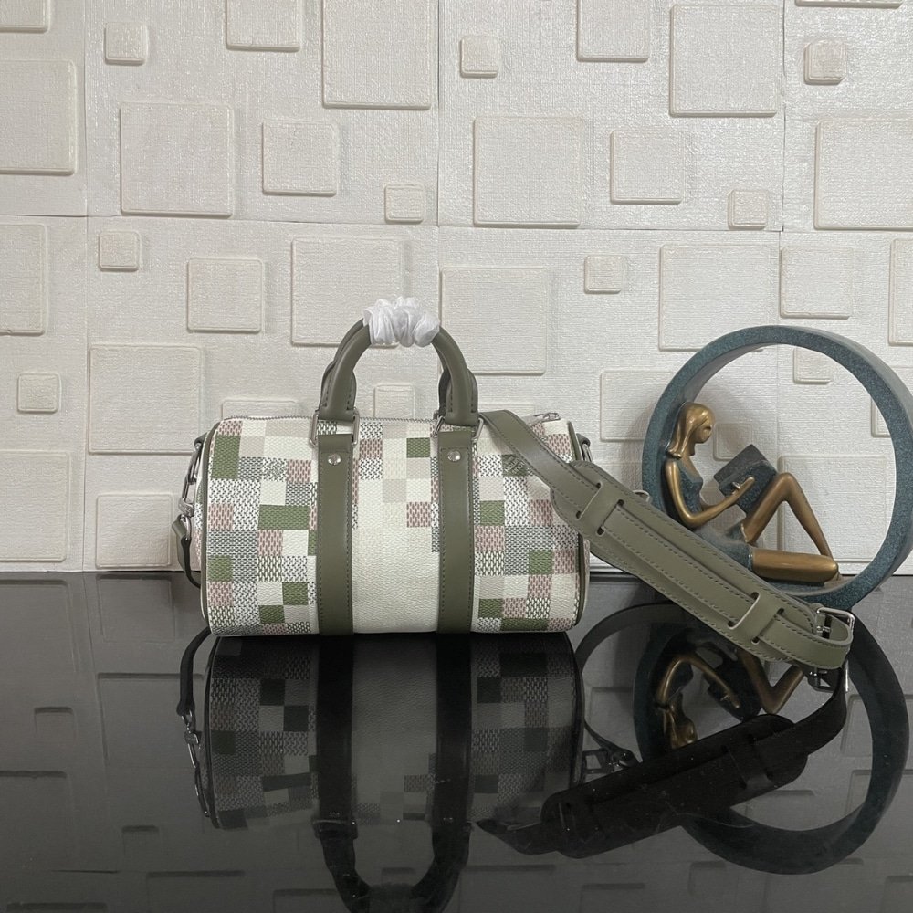 [S*per Vip 1:1] L0vis Vvtt0n Keepall Bandoulière 25 Khaki 25Cm N00105