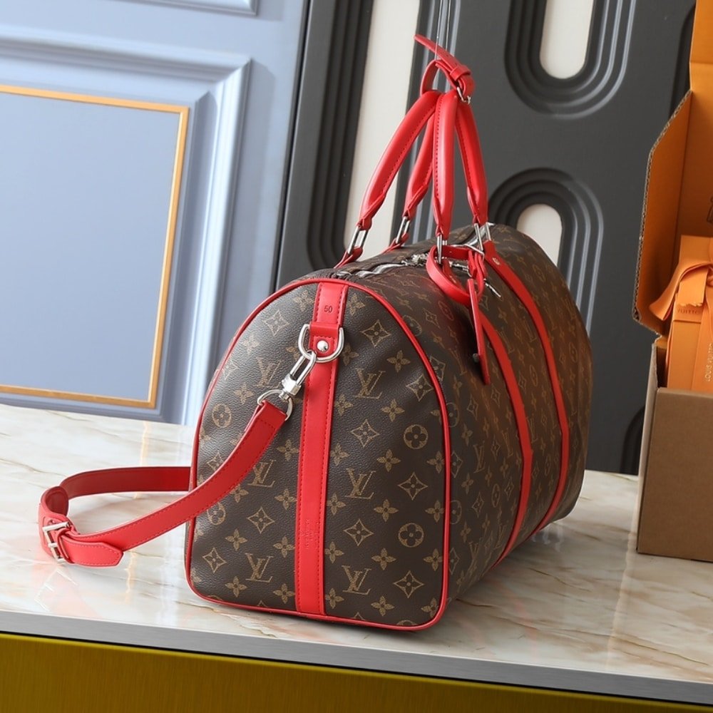 L0vis Vvtt0n Keepall Bandoulière 45 Sari Red 50Cm M13808