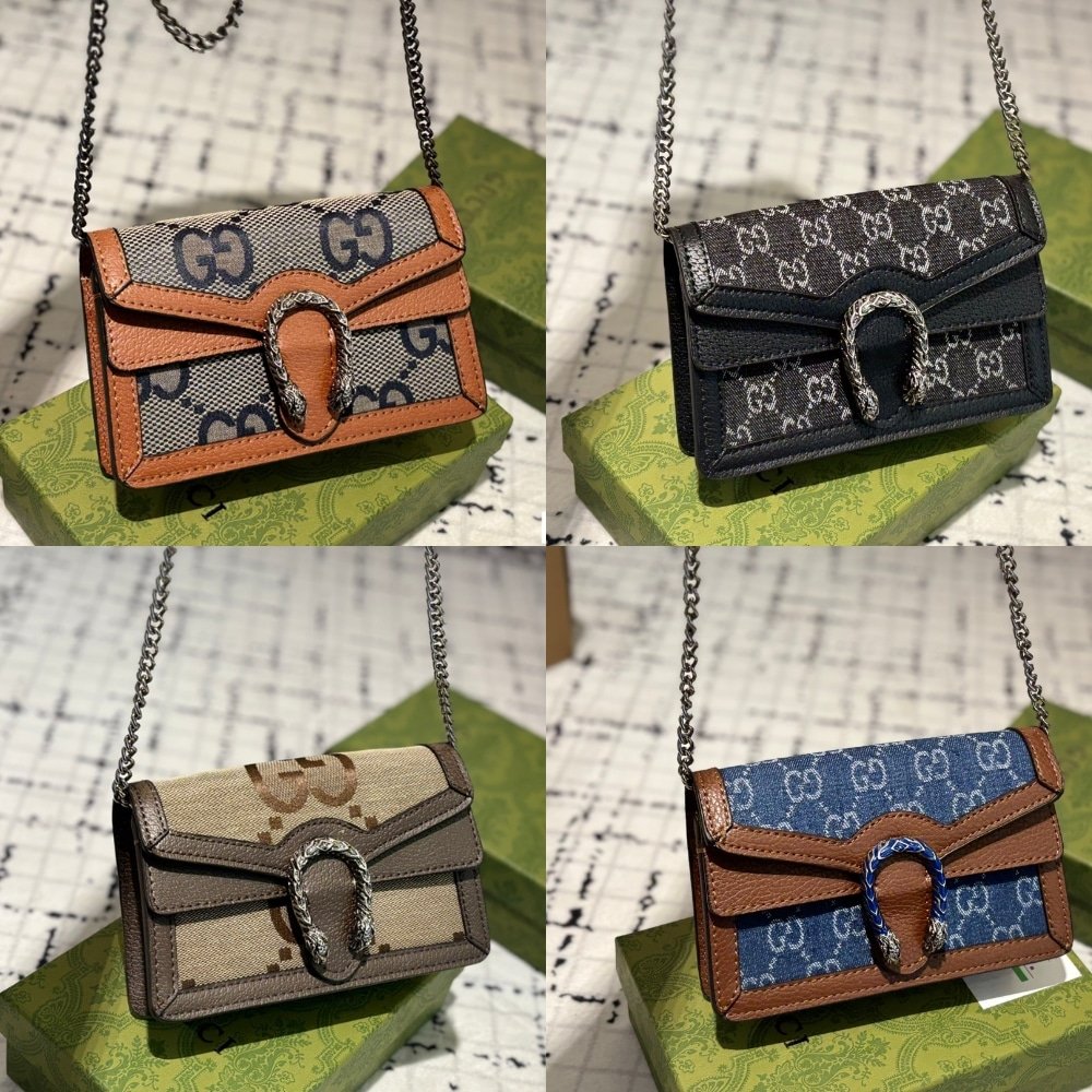 Gvc*1 Dionysus S*per Mini Leather Black 16Cm