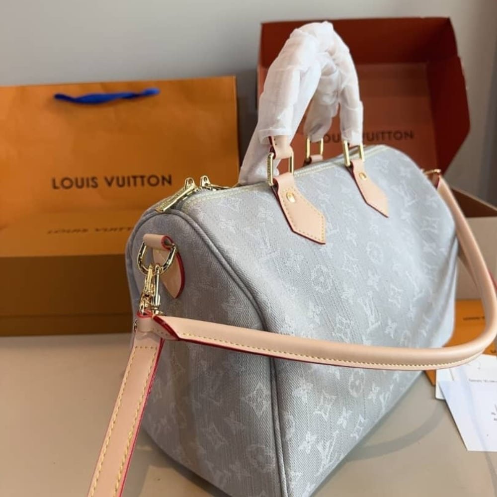Iconic Set: Speedy Soft 30 And Lisa Wallet Bicolor Monogram