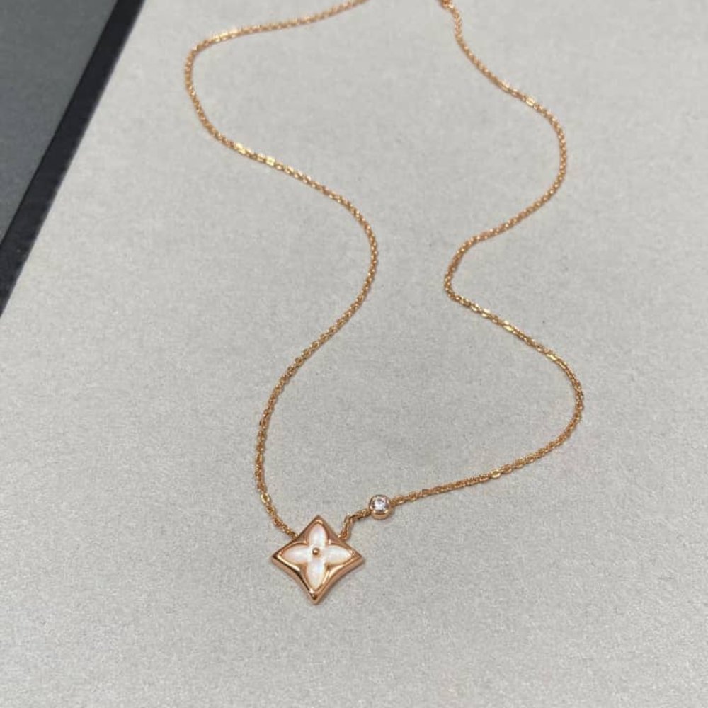 Gift Set: L0vis Vvtt0n Speedy Bandoulière 20 Monogram Pink 20Cm M47136 With Colour Blossom Bb Star Pendant Pink Gold Pink Mother Of Pearl And D1am0nd Q93612
