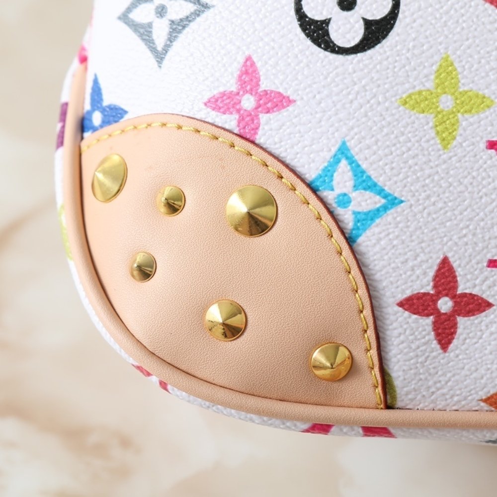 L0vis Vvtt0n X Takashi Murakami Boulogne PM White 29Cm M27790