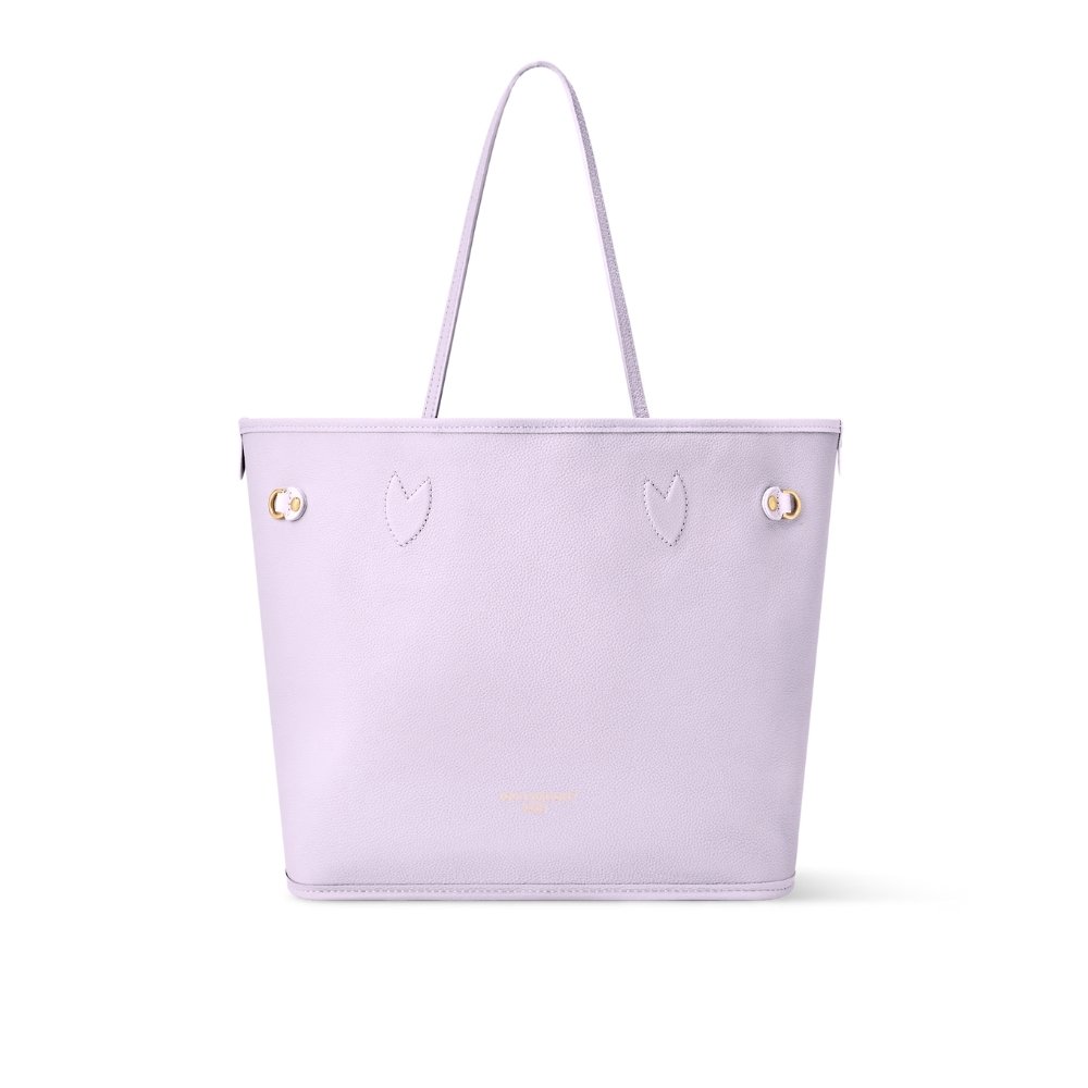L0vis Vvtt0n Neverfull Inside Out MM Monogram Misty Lilac 31Cm