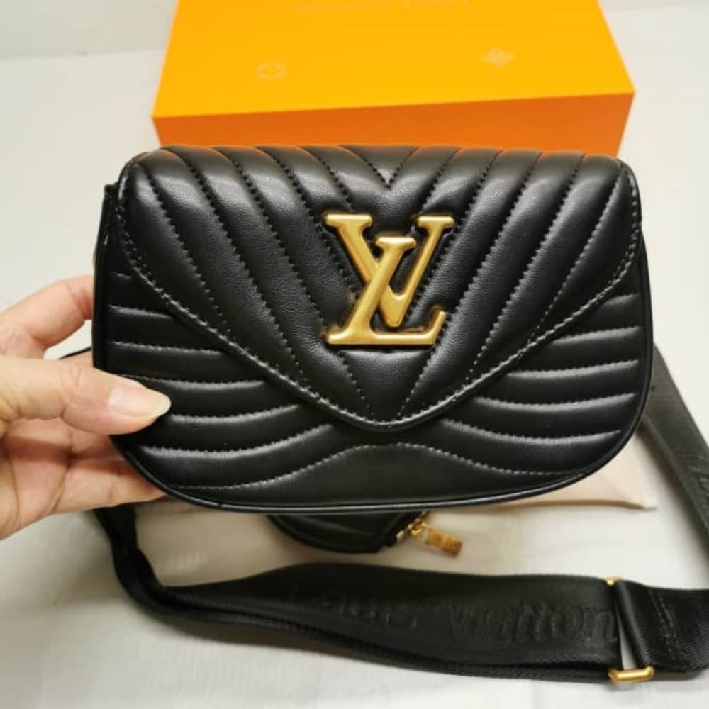 L0vis Vvtt0n New Wave Multi Pochette Black 19Cm M56461