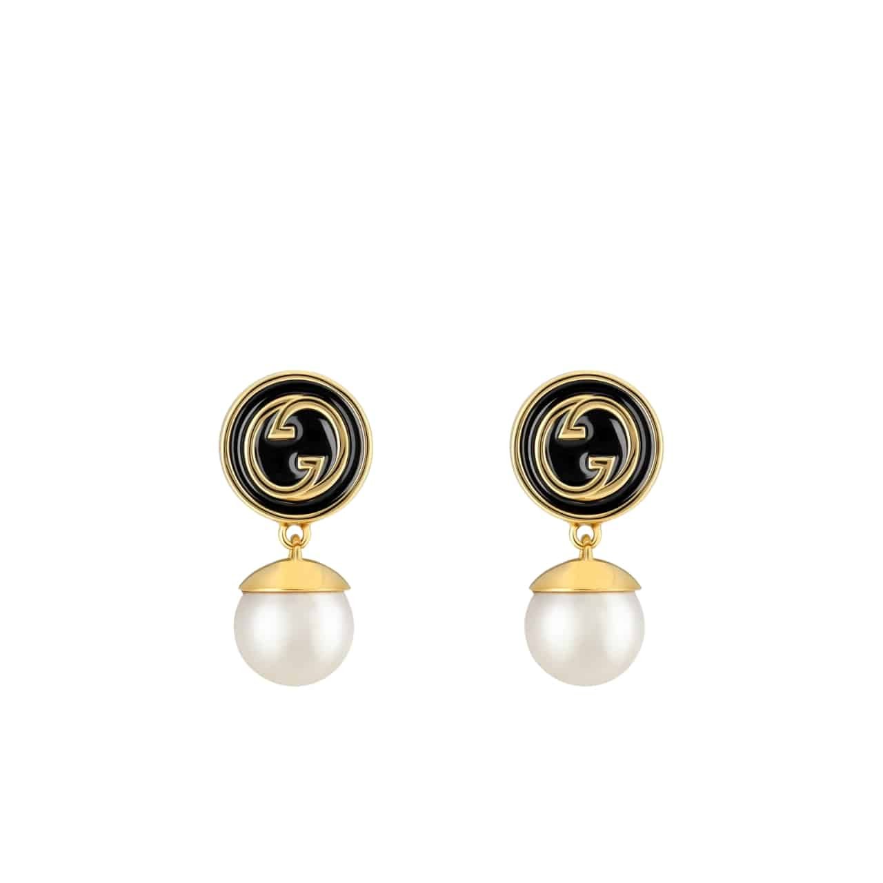 Gvc*1 Blondie Pearl Earrings Gold Tone 774612 I9757 8499