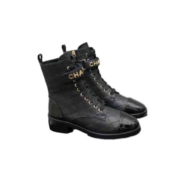 Ch**el Combat Boots Black G45005 B13037 94305