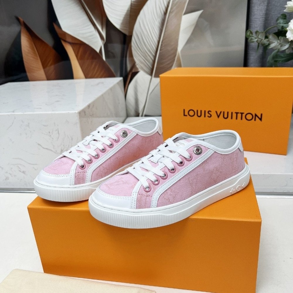 L0vis Vvtt0n Lv Lagoon Sneaker Denim Rose 1Agyfo