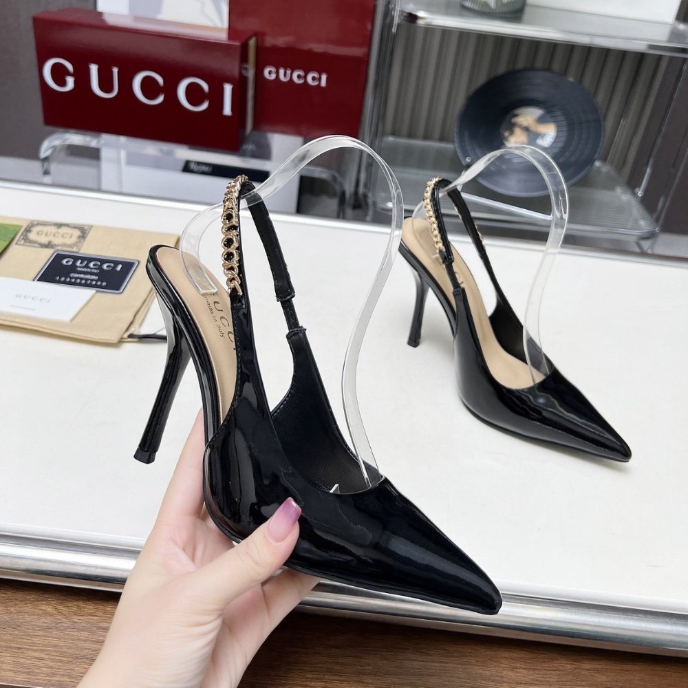 Gvc*1 Signoria Slingback Pump In Black 783821 Bnc80 1000