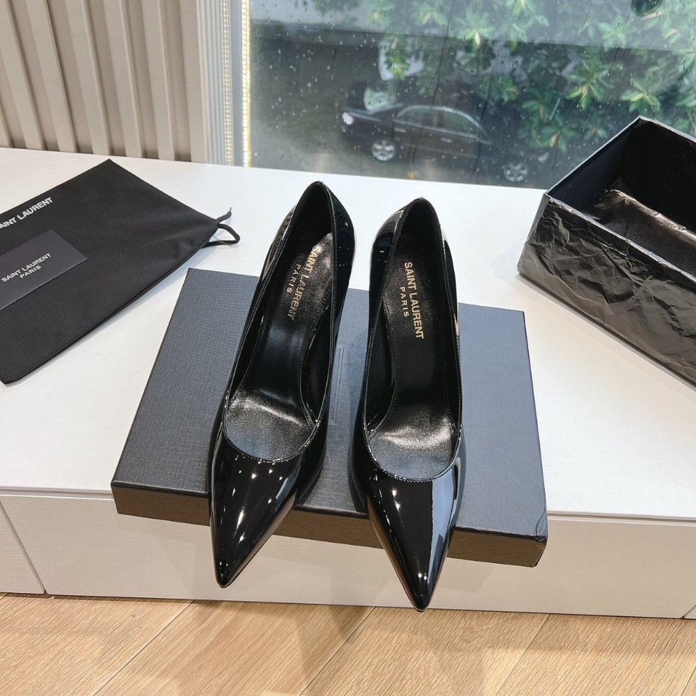 Sa1nt Lau*nt Opyum Pumps In All Black 4720110Npvv1000