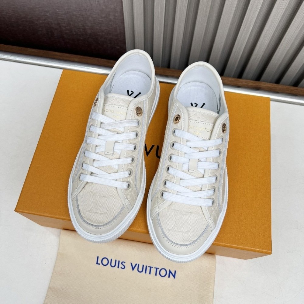 L0vis Vvtt0n Lv Lagoon Sneaker Beige 1Ahoqr