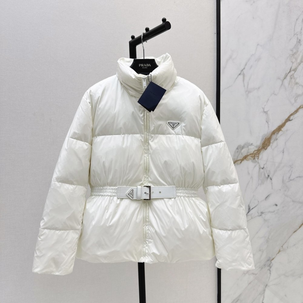 Pra*a Loden Down Jacket White