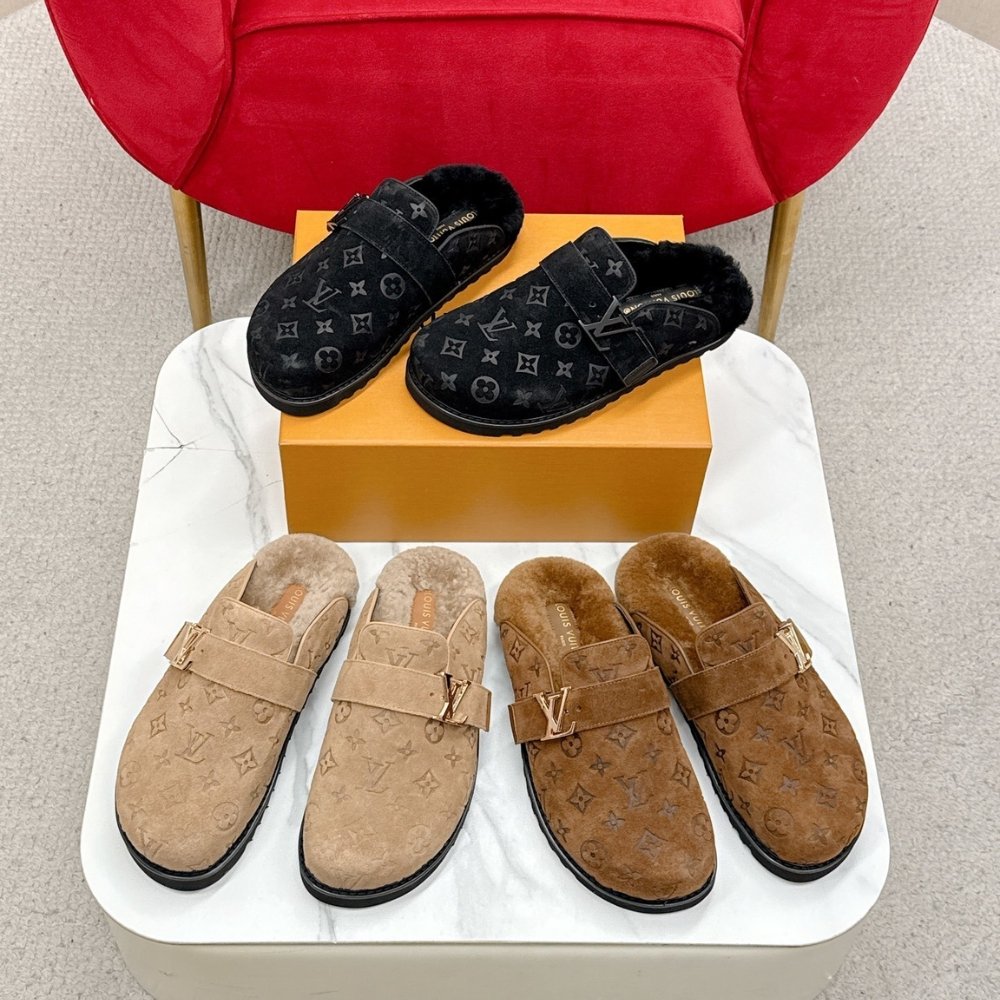 L0vis Vvtt0n Lv Cosy Comfort Clog Black 1Aittt
