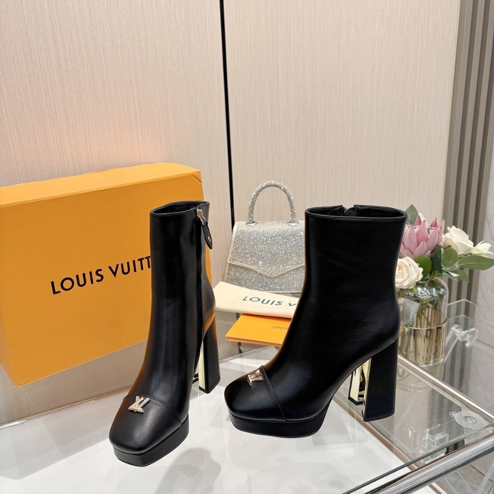 L0vis Vvtt0n Swing Platform Ankle Black 1Aiczx