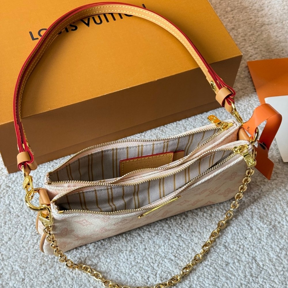 L0vis Vvtt0n Pochette Liv Monogram Origine Lin 24Cm