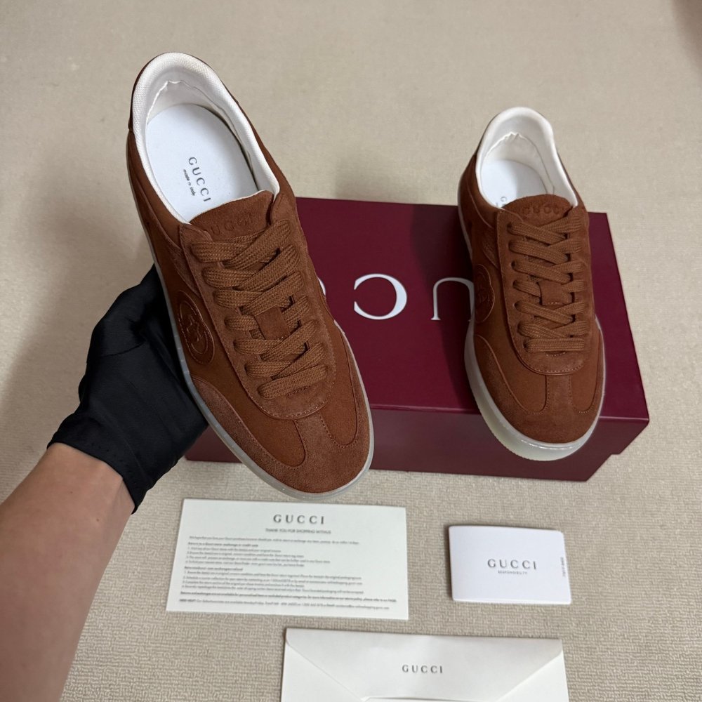 Gvc*1 Men G75 Sneaker Light Brown Suede 845147 AAFGP 2361
