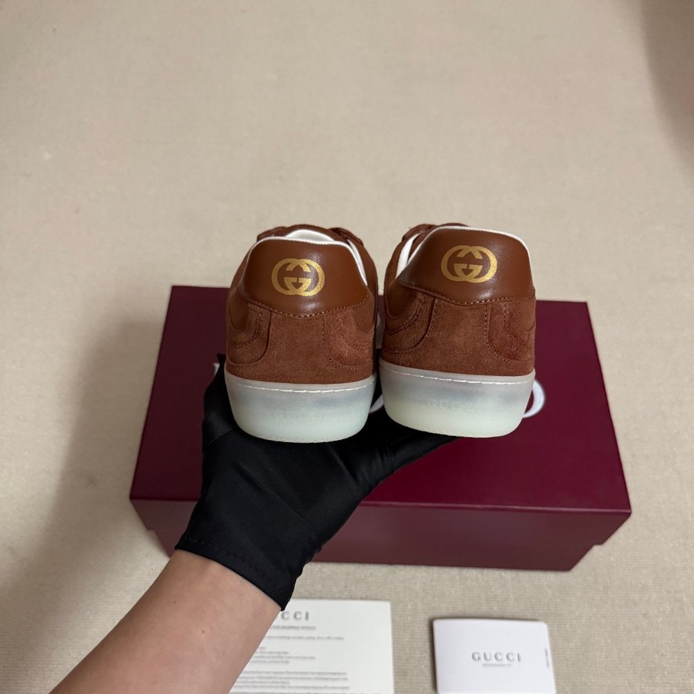 Gvc*1 Men G75 Sneaker Light Brown Suede 845147 AAFGP 2361