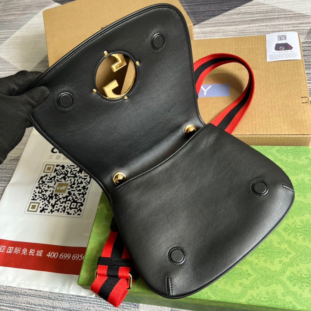 Gvc*1 Blondie Medium Bag Black 29Cm 699210 Uxxag 1064