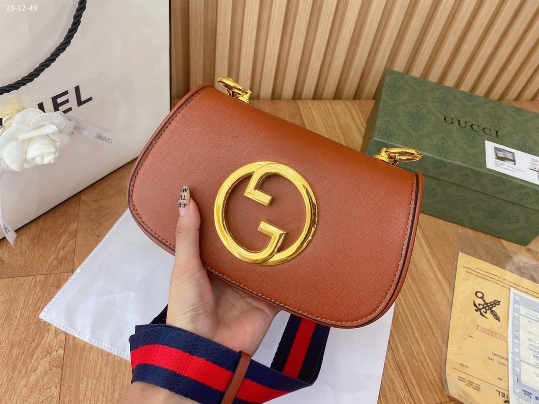 Gvc*1 Blondie Mini Bag Brown 22Cm 698643 Uxxag 2671