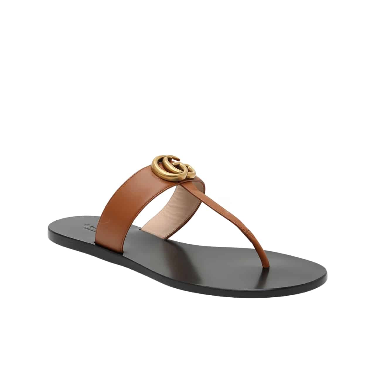 Gvc*1 Double G Thong Leather