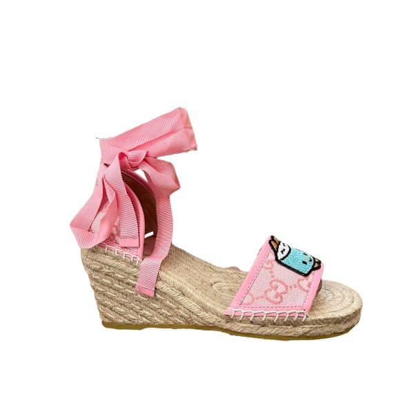 Gvc*1 Women’S Gg Espadrille With Patch Pink