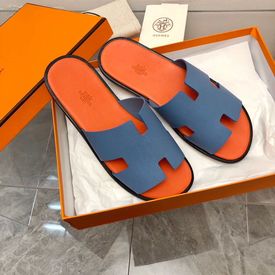 H**me5 Izmir Sandal Bleu Bleuet Orange H221824Z