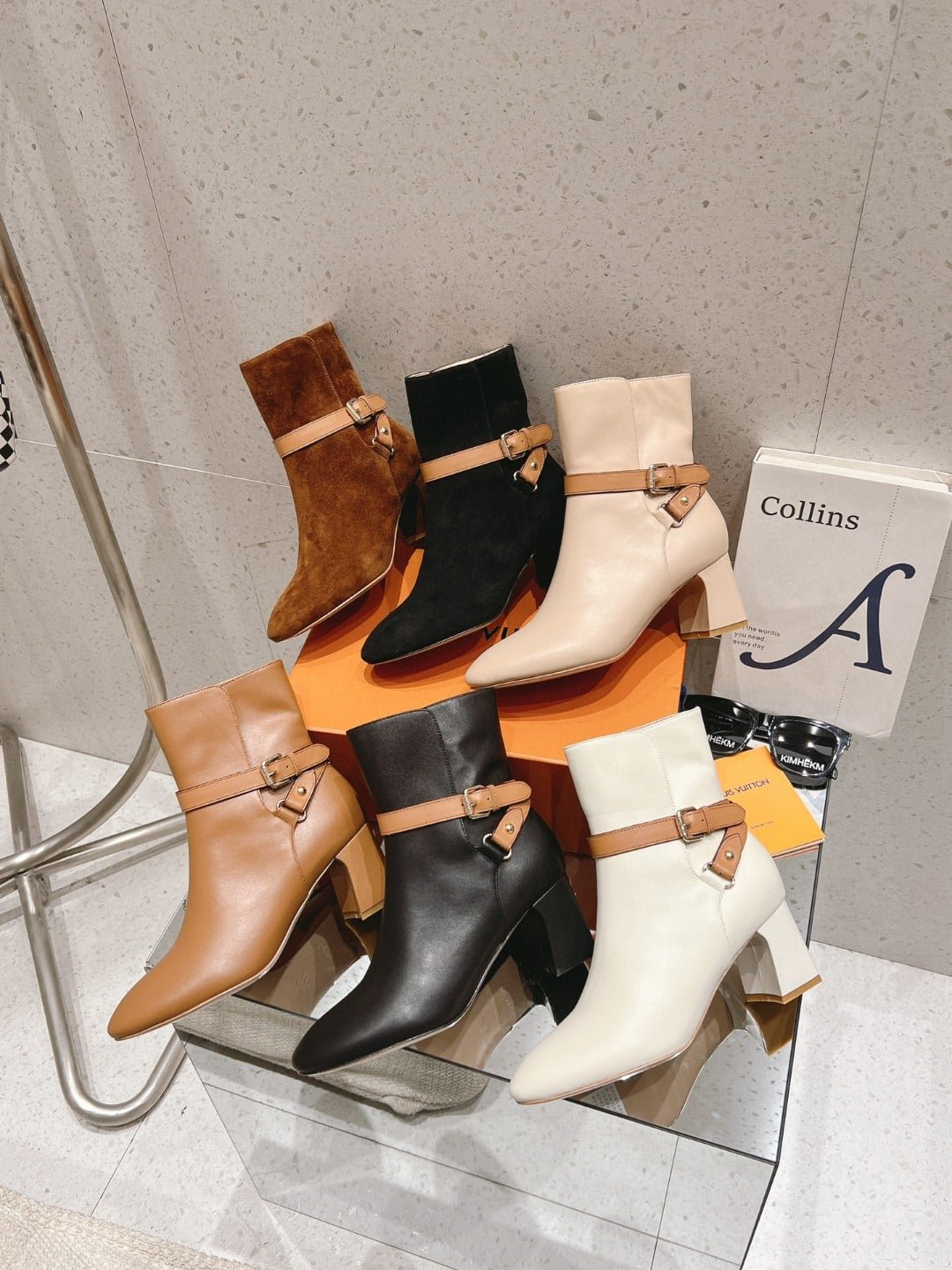 L0vis Vvtt0n Parisienne Ankle Boot White