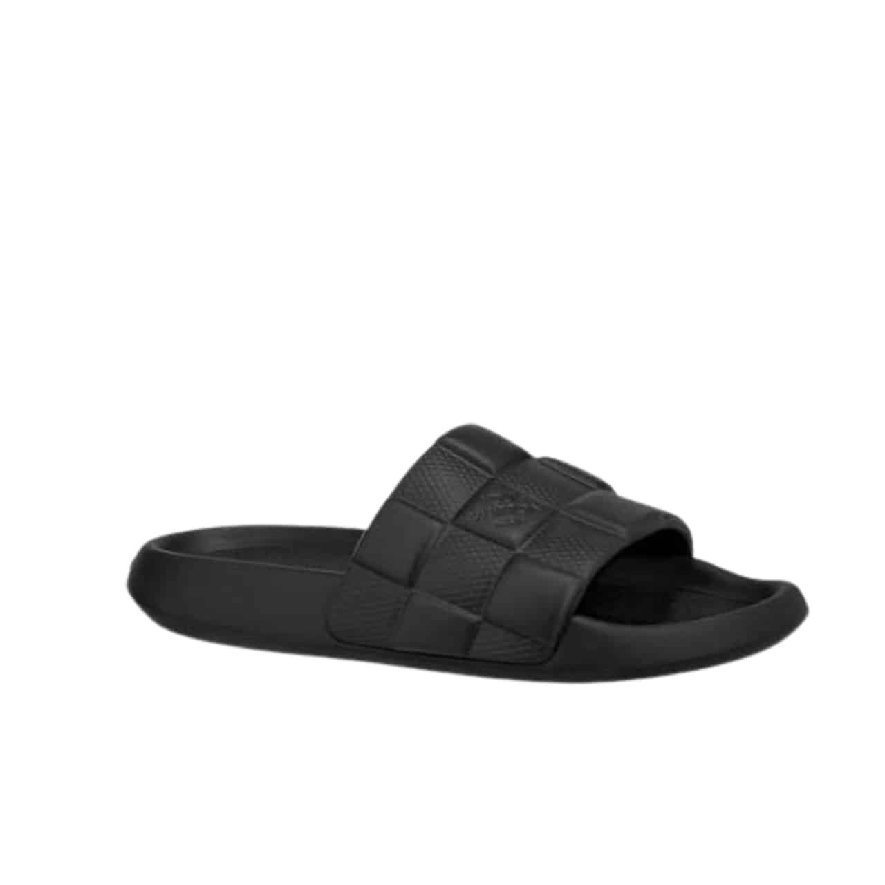 L0vis Vvtt0n Waterfront Mule Maxi Damier Rubber Black