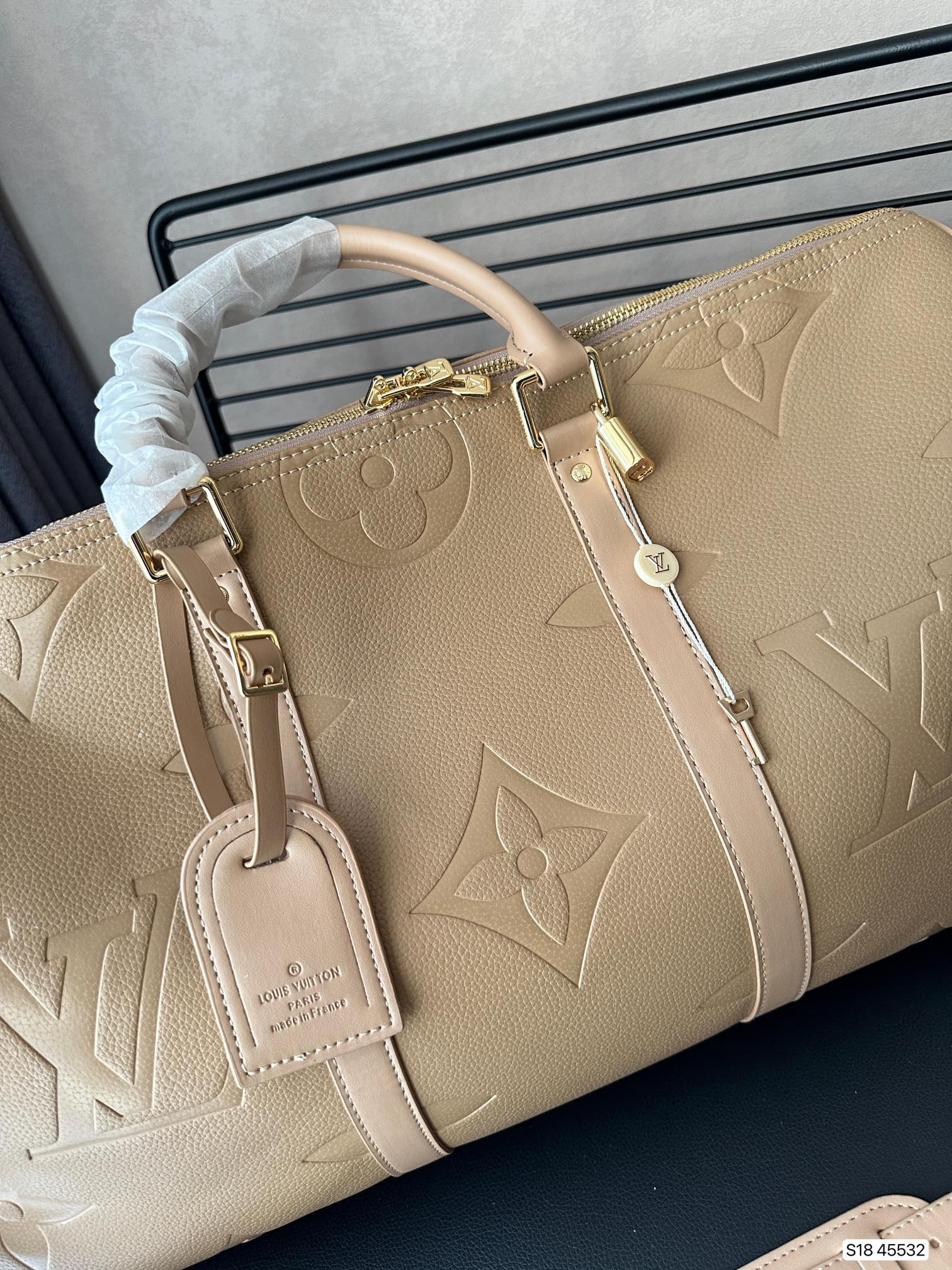L0vis Vvtt0n Keepall Beige 50Cm M46114